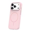 Puzdro Silicone Thin Mag pre iPhone 17 Pro Max 6,9" / 18 Pro Max 6,9" svetloružová