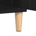 vidaXL Servírovacia skriňa Čierny dub 60 x 35 x 70 cm Kompozitné drevo