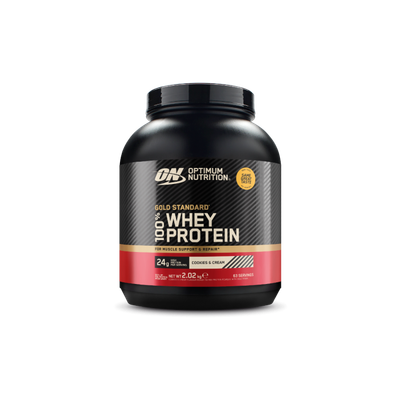 100% Whey Gold Standard - Optimum Nutrition, cookies & cream, 2010 g