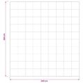 vidaXL Súprava paplóna a vankúša 3 ks 240x260 cm Zima 450 GSM Vlnka