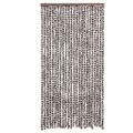 vidaXL Záves proti hmyzu hnedý a biely 100x230 cm ženilka