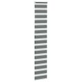 vidaXL Zebrová roleta tmavosivá 50x230 cm šírka látky 45,9 cm polyester