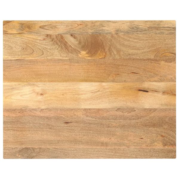 vidaXL Stolová doska 100x80x3,8 cm obdĺžniková mangový masív