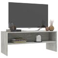 vidaXL TV skrinka, betónovo sivá 100x40x40 cm, kompozitné drevo