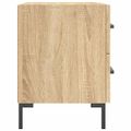 vidaXL Nočné stolíky 2 ks dub sonoma 40x35x47,5 cm kompozitné drevo