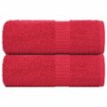 vidaXL Utierky na umývanie FROGN 2 ks červené 30x30 cm 360 g/m²