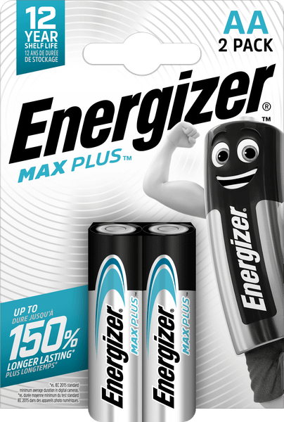 Energizer Max Plus AA alkalické batérie 2 ks E303321600