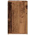 vidaXL Skrinky na topánky 2 ks Old Wood 52x30x50 cm