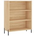 vidaXL Vysoká skrinka dub sonoma 69,5x34x180 cm spracované drevo