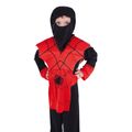 Detský kostým červený ninja (M)
