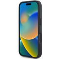 Puzdro Mercedes pre iPhone 16 Pro 6,3" MEHCP16L23RWRSK Hardcase MB Waves Kožené čierne