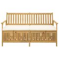 vidaXL Úložná lavička 2 -Seater 148 x 63 x 84 cm Obdĺžnikový