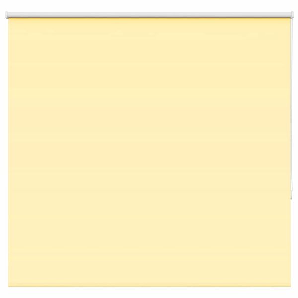 vidaXL Zatemňovacia roleta žltá 145x130 cm šírka látky 141,6 cm polyester