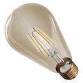 LED žiarovka Vintage ST64 / E27 / 4,5 W (40 W) / 420 lm / teplá biela