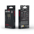 Maxlife audio kábel jack 3,5 mm - jack 3,5 mm 1 m čierny