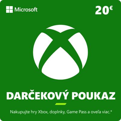ESD XBOX - Darčeková karta Xbox 20 EUR