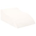 vidaXL Vankúš na nohy 68 x 41 x 24 cm PU pena Biela