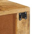 vidaXL Nástenná TV skrinka 80x30x19 cm surový mangovníkový masív