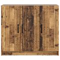 vidaXL Servírovacia skriňa Staré drevo 89 x 34,5 x 77 cm