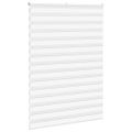 vidaXL Zebra roleta biela 155x200 cm šírka látky 150,9cm polyester