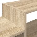vidaXL Nástenný TV kabinet Nástenná montáž Dub sonoma 220 x 28 x 21 cm