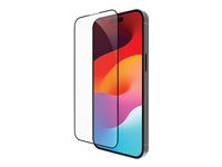Ochrana obrazovky na mobilný telefón - farba rámu čierna - pre Apple iPhone 15 Plus