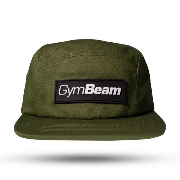 Šiltovka 5Panel cap Military Green - GymBeam