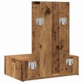 vidaXL Toaletný stolík Hnedá 60 x 40 x 70 cm Kompozitné drevo