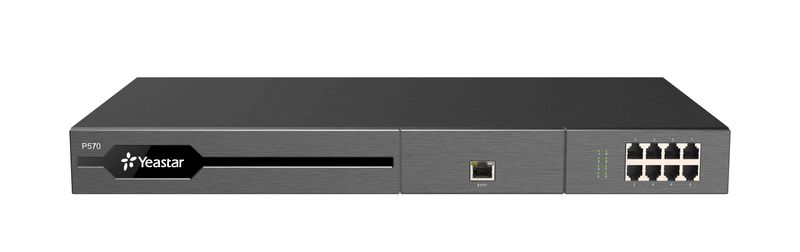 Yeastar P570 IP PBX, až 16 portov, 300/400/500 užívateľov, 60/90/120 súbežných hovorov, rack, integrov