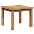 vidaXL Konferenčný stolík Hnedá 45 x 45 x 36 cm Husté teakové drevo