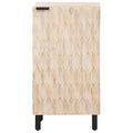 vidaXL Servírovacia skriňa Biele umývanie dokončenie 40 x 33 x 75 cm
