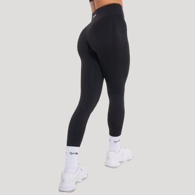 Dámske legíny Flow Black - GymBeam, veľkosť S