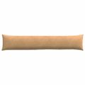 vidaXL Vankúše na pohovku 2 pcs Hnedá 200 x 40 cm Kordúrová tkanina