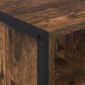 vidaXL Konferenčný stolík Dymová dub 80 x 50 x 40 cm Kompozitné drevo
