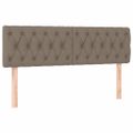 vidaXL Posteľný rám boxspring s matracom sivohned 160x200 cm látka