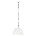 vidaXL Industriálna vintage závesná lampa 25 W, biela 31 cm E27