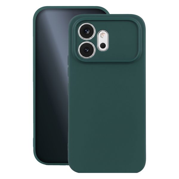 Matné TPU puzdro pre Honor 600 lesná zelená