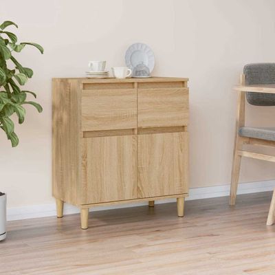 vidaXL Komoda dub sonoma 60x35x70 cm spracované drevo