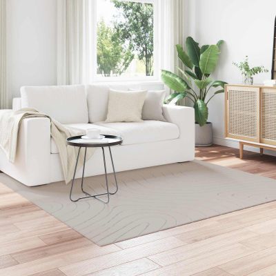 vidaXL Kusové koberce Štvorcový PALMERAS Krémová 200 x 200 cm