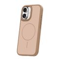 Tenké puzdro Frame Mag pre iPhone 16 6,1" hnedé