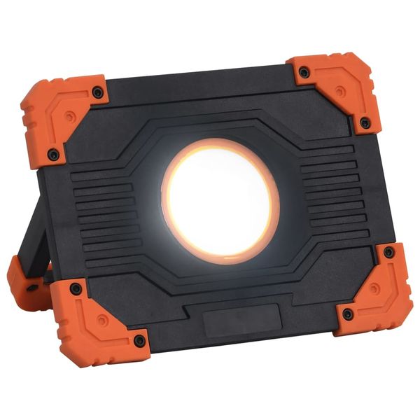 vidaXL Prenosné LED bodové svetlo ABS 10 W studené biele