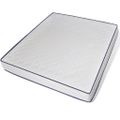 vidaXL Posteľ s matracom s pamäťovou penou hnedá 180x200 cm látková