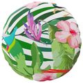vidaXL Poťah na podložku 6 pcs HEERLEN Čierna Ø 30 cm Polyester