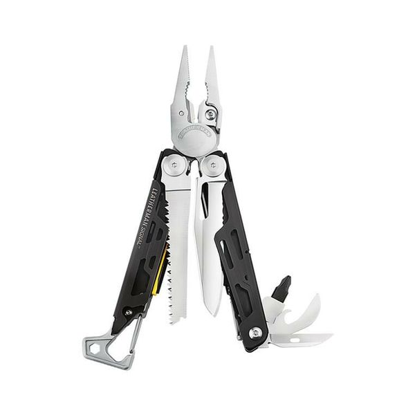 Leatherman LTG832265 SIGNAL multifunkčný nástroj 19 funkcií, čierno-strieborná