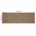 vidaXL Kusové koberce Sivá 80 x 200 cm Juta