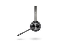 Náhlavná súprava - náhlavné - Bluetooth - bezdrôtový, káblové - USB-A cez adaptér Bluetooth - čierna - certifikované pre Microsoft Teams, certifikované pre Zoom