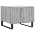 vidaXL Konferenčné stolíky 2ks sivé sonoma 50x50x40cm kompozitné drevo