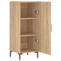 vidaXL Komoda dub sonoma 34,5x34x90 cm spracované drevo
