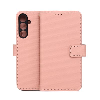 Puzdro Smart Triangle pre Samsung Galaxy A16 4G / A16 5G / M16 5G čierne ružové