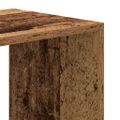 vidaXL Knižnica staré drevo 66x31x112 cm kompozitné drevo
